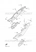 SIDE COVER for Yamaha XJS 900 DIVERSION 2000
