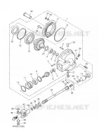 FINAL DRIVE SHAFT / GEAR COUPLING for Yamaha XJS 900 DIVERSION 2000