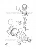 CRANKSHAFT / PISTON for Yamaha XJS 900 DIVERSION 2000