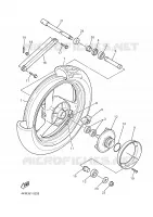 REAR WHEEL for Yamaha XJS 900 DIVERSION 2000