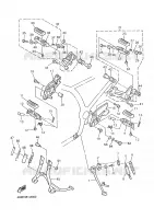 STAND / FOOTREST for Yamaha XJS 900 DIVERSION 2000