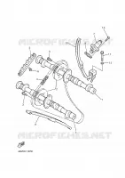 CAMSHAFT / TIMING CHAIN for Yamaha XJS 900 DIVERSION 2000