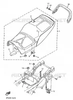 SEAT for Yamaha XJR1200 1997