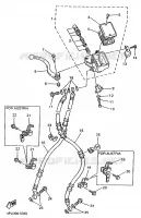 FRONT MASTER CYLINDER for Yamaha XJR1200 1997