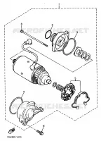 STARTER MOTOR for Yamaha XJR1200 1997