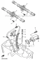 CAMSHAFT / TIMING CHAIN for Yamaha XJR1200SP 1997