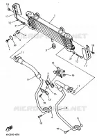 OIL COOLER for Yamaha XJR1200SP 1997