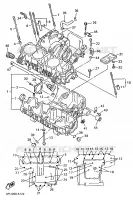 CRANKCASE for Yamaha XJR1200SP 1997