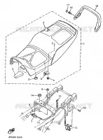 SEAT for Yamaha XJR1200SP 1997