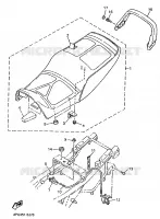 SEAT for Yamaha XJR1200SP 1997
