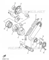 STARTER MOTOR for Yamaha XJR1200SP 1997