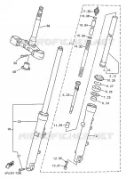 FRONT FORK for Yamaha XJR1200SP 1997