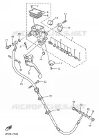 FRONT MASTER CYLINDER 2 for Yamaha XJR1200SP 1997