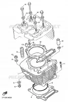 CYLINDER for Yamaha XT600KN 1992
