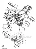 FRAME for Yamaha XT600KN 1992