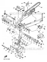SWINGARM for Yamaha XT600KN 1992