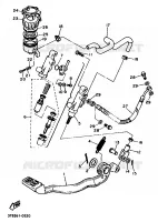 REAR BRAKE MASTER CYLINDER for Yamaha XT600KN 1992