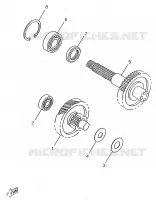 TRANSMISSION for Yamaha BOOSTER TRACK 1998