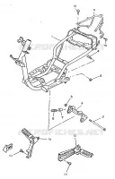 FRAME for Yamaha BOOSTER TRACK 1998