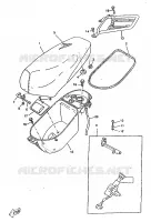 SEAT / CARRIER for Yamaha BOOSTER TRACK 1998