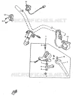SWITCH / LEVER for Yamaha BOOSTER TRACK 1998