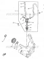 OIL PUMP for Yamaha BOOSTER TRACK 1998