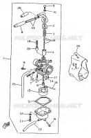 CARBURETOR for Yamaha BOOSTER TRACK 1998