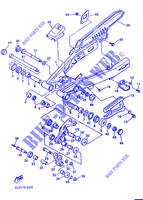 SWINGARM for Yamaha XTZ660 1996