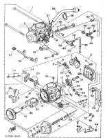 CARBURETOR for Yamaha XTZ750 1989