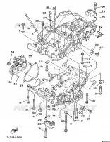 CRANKCASE for Yamaha XTZ750 1989