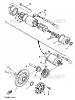 STARTER CLUTCH for Yamaha XTZ750 1989