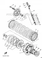 STARTER CLUTCH for Yamaha XTZ750 1989