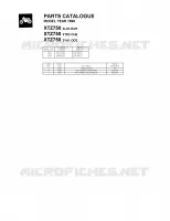 CATALOGUE for Yamaha XTZ750 1990