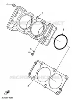 CYLINDER for Yamaha XTZ750 1990