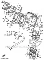 INTAKE for Yamaha XTZ750 1990