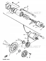STARTER CLUTCH for Yamaha XTZ750 1990