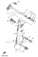 GEAR SHIFT SHAFT / LEVER for Yamaha XTZ750 1990