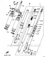 FRONT FORK for Yamaha XTZ750 1990