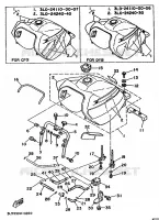FUEL TANK for Yamaha XTZ750 1990