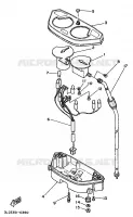SPEEDOMETER for Yamaha XTZ750 1990