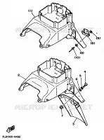 ALTERNATIVE FENDER for Yamaha XTZ750 1990