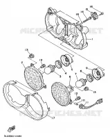 ALTERNATIVE HEADLIGHT for Yamaha XTZ750 1990