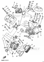 CYLINDER HEAD  for Yamaha XV250S 1997
