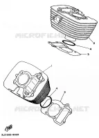 CYLINDER for Yamaha XV250S 1997