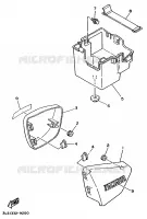 SIDE COVER for Yamaha XV250S 1997
