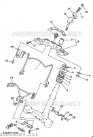 STEERING for Yamaha XV250S 1997