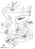 FUEL TANK for Yamaha XV250S 1997