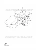 SEAT for Yamaha XV250S 1997