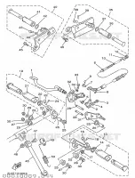 STAND / FOOTREST for Yamaha XV250S 1997