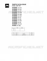 CATALOGUE for Yamaha XV250S 1997
